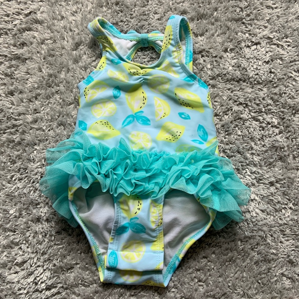 Baby one piece bathing suit.